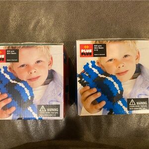 Blue Building Blocks for Kids